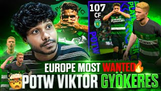 UNBELIEVABLE POTW GYÖKERES PERFORMANCE 🤯 CRAZY BANGERS 🚀 efootball [upl. by Anomor824]