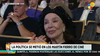 Martín Fierro de Cine múltiples reclamos por educación salud y cultura │N800│ 221024 [upl. by Selinda]