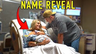 LaBrant Family Baby 5 Official Name Reveal [upl. by Nosduh]