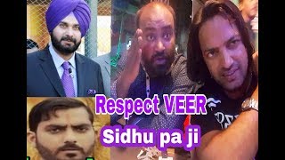 Navjot Singh Sidhu  Hindu Updesh Rana  Reaction HANDSOME NAVEED [upl. by Ariayek577]