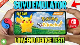 TESTING SUYU EMULATOR ANDROID ON LOWEND DEVICE  MALI GPU SUYU GAMEPLAY [upl. by Scrogan]