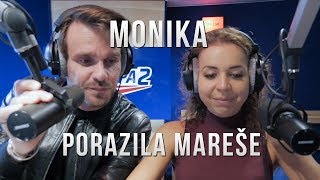 MONIKA Porazila Mareše [upl. by Gniw]