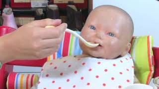 How to Spoon Feed a Baby [upl. by Odidnac]