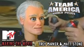 Team America World Police  MTV Making The Movie  Trey Parker amp Matt Stone  2004 [upl. by Bevin]