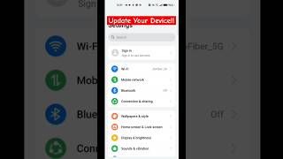 Apne Mobile Ko Update Kaise Kare  Phone Update Kaise Kare  How To Update Android Phone [upl. by Notsirhc]