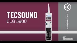 How to use TECSOUND CLG 5900 and TECSOUND CLG 3900 sealants [upl. by Hadeis893]