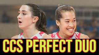 ERICA STAUNTON AND BERNADETTE PONS CREAMLINE PERFECT DUO creamlinecoolsmasher fyp [upl. by Enelia]