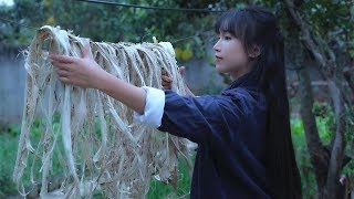 Paper making  千年长安千年纸，原来最原始的纸张是这样造出来的丨Liziqi Channel [upl. by Chick]