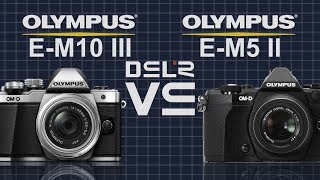 Olympus OMD EM10 Mark III vs Olympus OMD EM5 Mark II [upl. by Lekcim968]