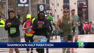 Shamrockn half marathon kicks off [upl. by Touber]