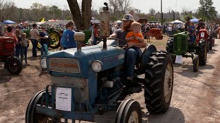 A Wonderful Classic Tractor Parade from the Amazing Southern Farm Days [upl. by Rola]