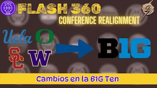 Flash 360 – Conference Realignment B1G Ten [upl. by Lanoil386]