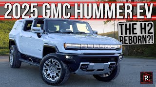 The 2025 GMC Hummer EV SUV 3X Is An Electric Modern Reincarnation Of The Hummer H2 [upl. by Ldnek]