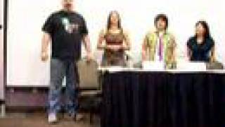 Animazement 2007 Kicking off the DBZ voice actor panel [upl. by Danete]