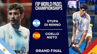 HARD FALL  StupaDi Nenno VS CoelloNieto  WORLD PADEL CHAMPIONSHIPS 2024  Highlights  FINAL [upl. by Wildon]