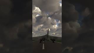 Just Flight Avro Vulcan take off howl Xbox X [upl. by Aubine]