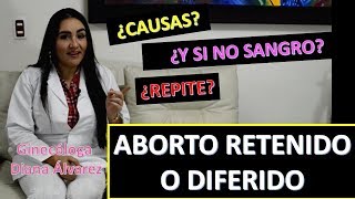 PERDIDA DEL EMBARAZO EN PRIMER TRIMESTRE ¿POR QUE PUEDE PASAR POR GINECOLOGA DIANA ALVAREZ [upl. by Feriga]