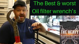 Whats the best and worst oil filter wrench for heavy equipment [upl. by Erdnaxela]