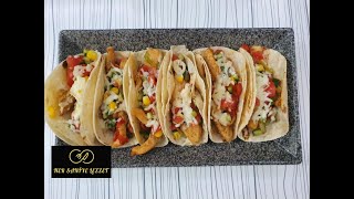 EV YAPIMI NEFİS TAVUK TACO🌮🌮🌮MEKSİKAN TACO TARİFİ🌮TACO NASIL YAPILIR [upl. by Aipmylo]