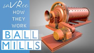 How Ball Mills Work Engineering and Mining [upl. by Dobrinsky]