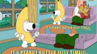 Brian Its Peanut Butter Jelly Time  Sparta Remix Blackwingmaster48 [upl. by Florrie936]