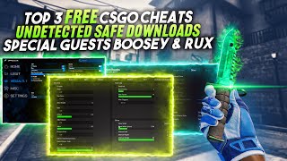 TOP 3 FREE UNDETECTED CSGO CHEATS OCTOBER 2021  CHEATERSCLUBNET [upl. by Ennyl450]