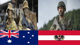 Austria vs Australia Who Dominates in Military Strength 2024 [upl. by Dag]