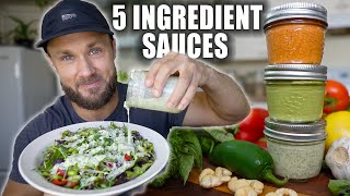 3 AMAZING Sauces That Go With ANYTHING  Oil Free amp Vegan [upl. by Nodnnarb]