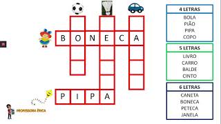 CRUZADINHAS COMO USAR O BANCO DE PALAVRAS [upl. by Bloom]