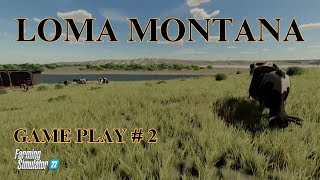 LOMA MONTANA  GAME PLAY  2  FS 22 [upl. by Ahsikan]