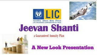 LICs Jeevan Shanti Plan Presentation [upl. by Inhsor]