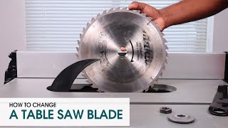 How to Change Table Saw Blade SafelyDewalt Table Saw [upl. by Bohun254]