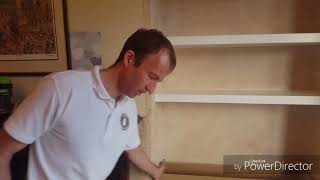 How to fit an alcove countertop [upl. by Okiam]