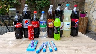 Experiment  Welche Sorte COLA reagiert mit MENTOS am Besten [upl. by Vine664]