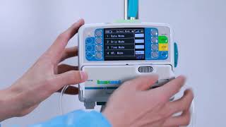 How to use Infusion pump HK100II [upl. by Joellen]