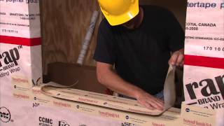 How to Install House Wrap amp Window Flashing [upl. by Nicolina44]