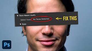 How to Trick FaceAware Liquify to ALWAYS work in Photoshop [upl. by Oicnerolf]