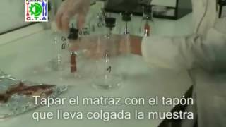 Método de intrapolación gráfica Determinación de la actividad de agua de un alimento [upl. by Atinehs]