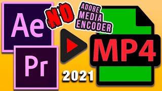 Как сохранить видео After Effects 2020 в MP4 БЕЗ Media Encoder [upl. by Severson]