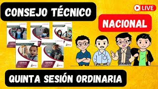 EN VIVO 🔴  QUINTA SESIÓN ORDINARIA DE CONSEJO TÉCNICO NACIONAL [upl. by Eceerahs]