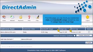 How to create a Subdomain in DirectAdmin [upl. by Ettelrahc]