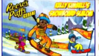 Millsberry Arcade Games  Reeses® Puffs® Cereal Snowboard Slalom [upl. by Nylac]