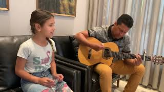 VEJA A PEQUENA GIOVANA CANTANDO HINO 394 CCB COM EDINHO PAIVA 😱 [upl. by Torey]