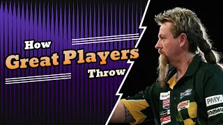 How Great Dart Players Throw Simon Whitlock [upl. by Anade]