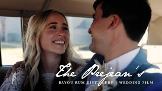 Bayou Rum Distillery Wedding Video  The Prejeans Lacassine LA [upl. by Raf275]