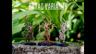 Painting three very easy dryad colours [upl. by Tymes]