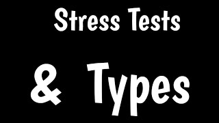 Stress Tests  Types Of Stress Tests  Exercise Stress Test  Treadmill Test  Stress EKG [upl. by Nylazor]