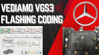 MB VGS3 Flashing amp Coding With Vediamo [upl. by Haughay347]