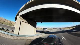 WIND TURBINE FARM SAN GORGONIO PASS PALM SPRINGS 360 VIEW [upl. by Baer]