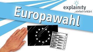 Europawahl einfach erklärt explainity® Erklärvideo [upl. by Garrick266]